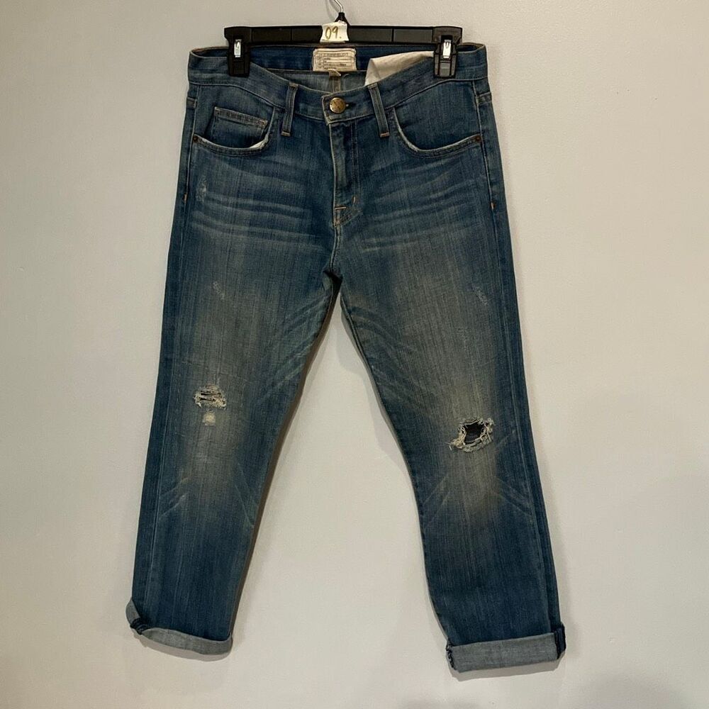 Current Elliot The Boyfriend Decoy W/ Repair Size 24/0 FITS 31” waist #782